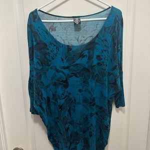 Agnes and Dora floral print women shirt